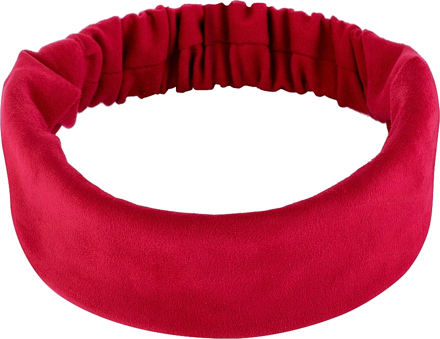 Suede Classic Headband, red - MAKEUP Hair Accessories — photo N1