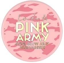 Highlighter - Lovely Pink Army Glow Jelly Highlighter — photo N1