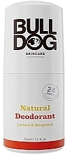 Fragrances, Perfumes, Cosmetics Lemon & Bergamot Deodorant - Bulldog Skincare Lemon & Bergamot Roll on Natural Deodorant