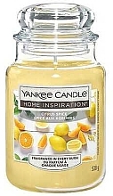 Fragrances, Perfumes, Cosmetics Scented Candle in Jar - Yankee Candle Home Inspiration Citrus Spice