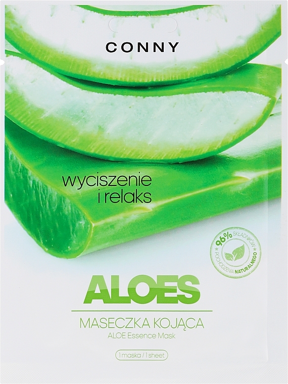 Aloe Face Mask - Conny Aloe Essence Mask — photo N2