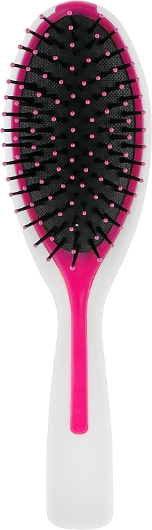 Massage Hair Brush, HB-02-07, white and pink - Beauty LUXURY — photo N6