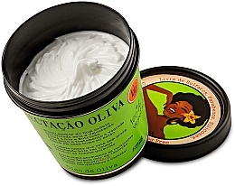 Moisturizing & Nourishing Olive Oil Mask for Damaged Hair - Lola Cosmetics Umectacao Oliva Mask — photo N3