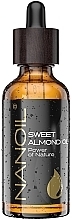 Almond Oil - Nanoil Body Face and Hair Sweet Almond Oil — photo N1