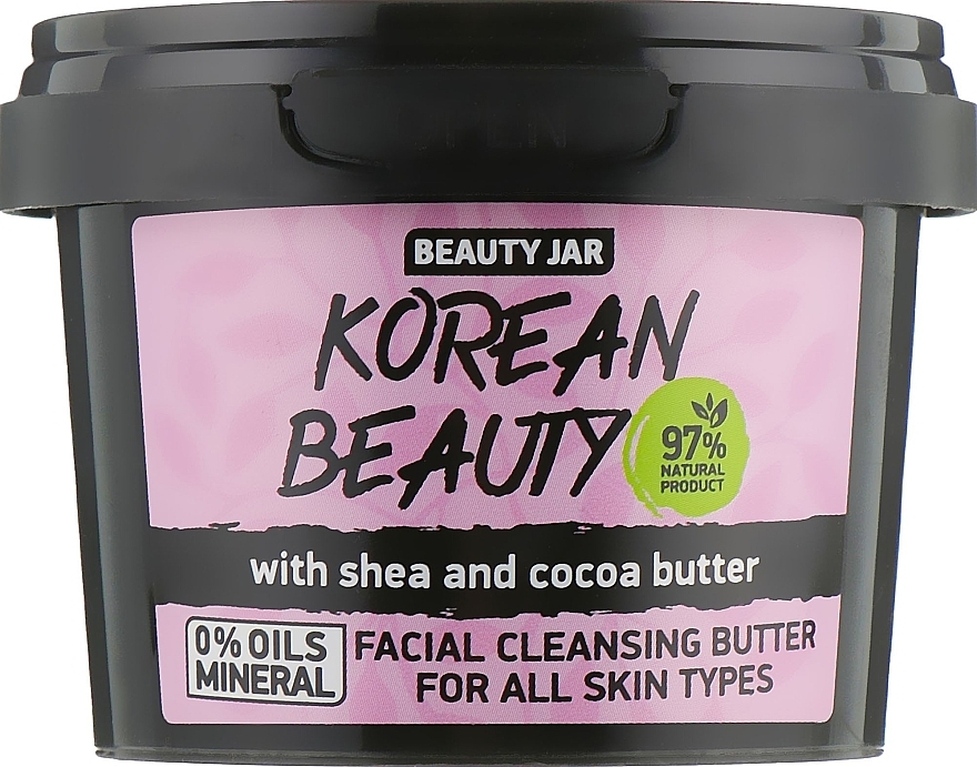 Facial Cleansing Butter "Korean Beauty" - Beauty Jar Facial Cleansing Butter — photo N2
