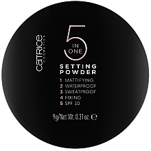 Fragrances, Perfumes, Cosmetics Face Powder - Catrice 5 in 1 Setting Powder