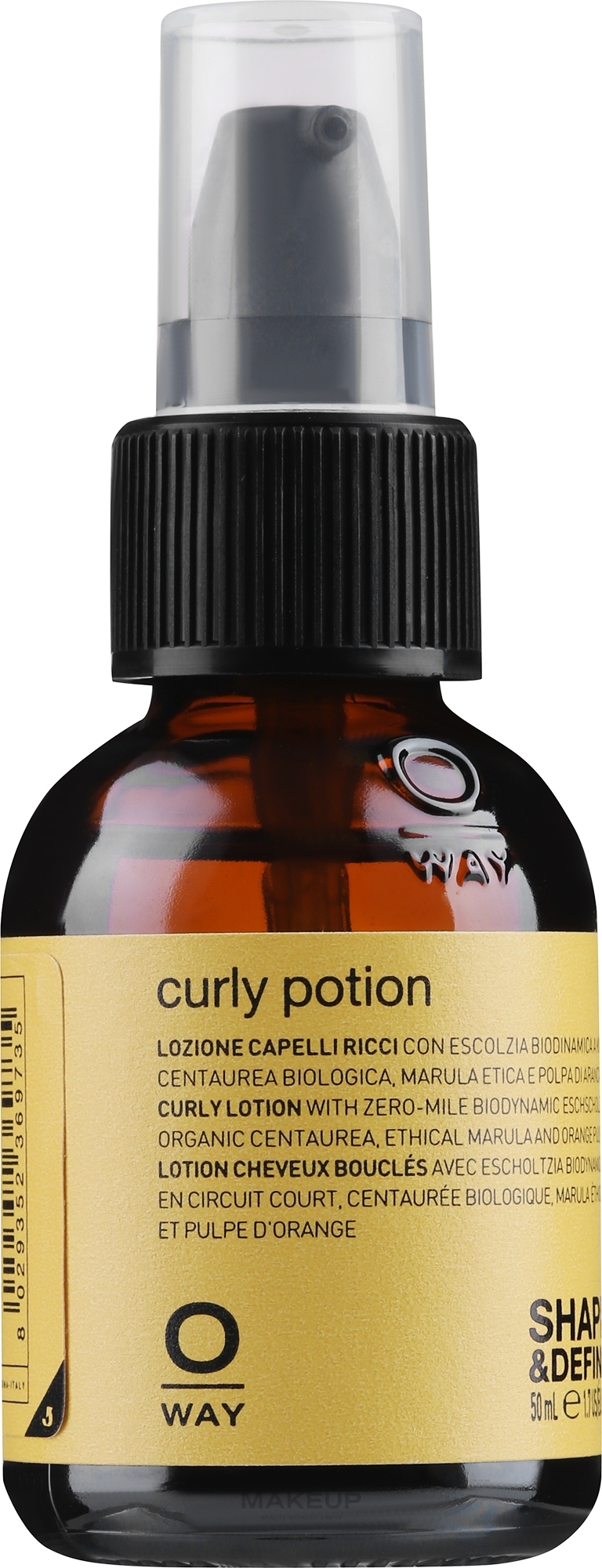 Curly Hair Styling Lotion - Rolland Oway BeCurly — photo 50 ml