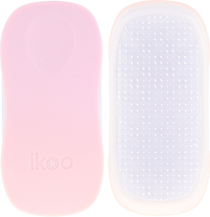 Hair Brush - Ikoo Home Cotton Candy White — photo N1