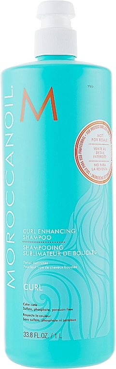 Curly Hair Shampoo - MoroccanOil Curl Enhancing Shampoo — photo N1