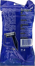 Disposable Shaving Razor, 10 pcs - Lezo Super+ — photo N2