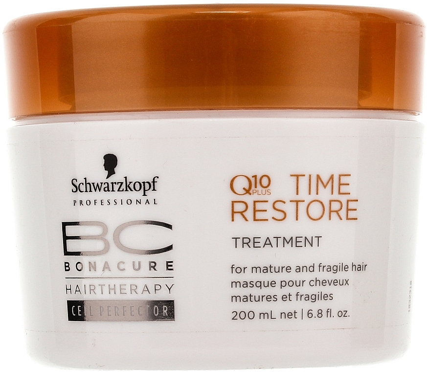 Hair Mask Q10 - Schwarzkopf Professional BC Bonacure Time Restore Q10 Plus Treatment  — photo N1