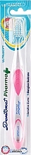 Toothbrush, ultra-soft, pink - Dentonet Pharma UltraSoft Toothbrush — photo N4