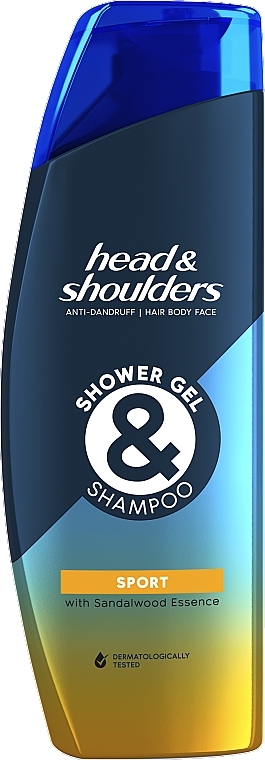 Shower Gel & Anti-Dandruff Shampoo "Sport" - Head & Shoulders — photo N13