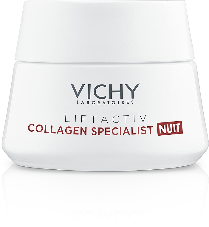 GIFT! Anti-Aging Night Cream for Wrinkle Correction, Firmness & Radiance - Vichy Liftactiv Collagen Specialist Night Cream — photo N8