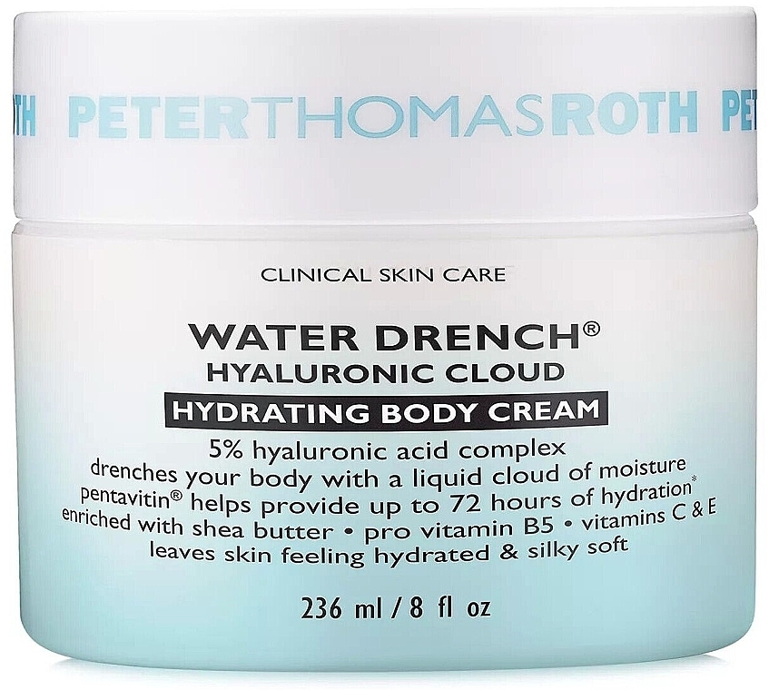 Moisturizing Body Cream - Peter Thomas Roth Water Drench Hyaluronic Cloud Hydrating Body Cream — photo N1