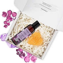 Fragrances, Perfumes, Cosmetics Gift Set "Little Temptation" - Organique (bath/oil/125ml + soap/60g)