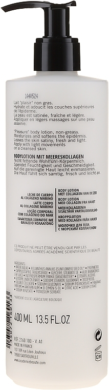 Body Lotion with Sea Collagen - Academie Body Lotion With Collagen From The Sea — photo N11