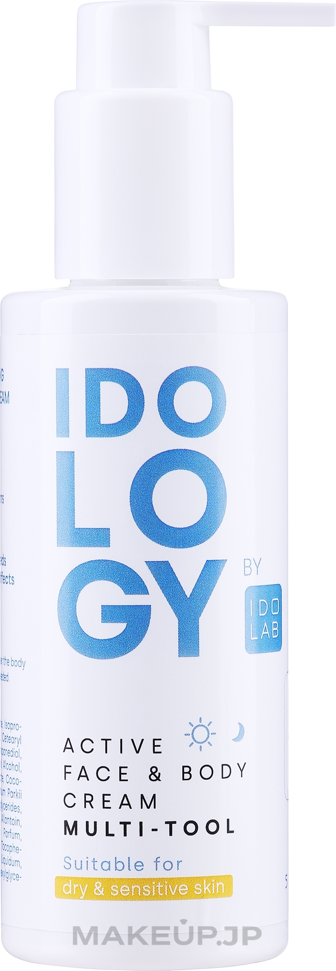 Multifunctional Face & Body Cream for Men - Idolab Idology Active Face & Body Cream Multi-tool — photo 150 ml