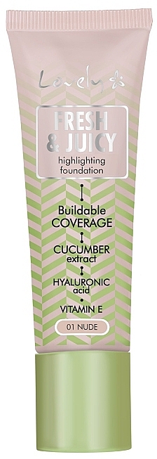 Foundation - Lovely Fresh and Juicy Highlighting Foundation — photo N2