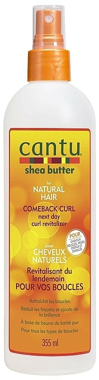 Revitalizing Serum for Curly Hair - Cantu Comeback Curl Next Day Curl Revitalizer — photo N1