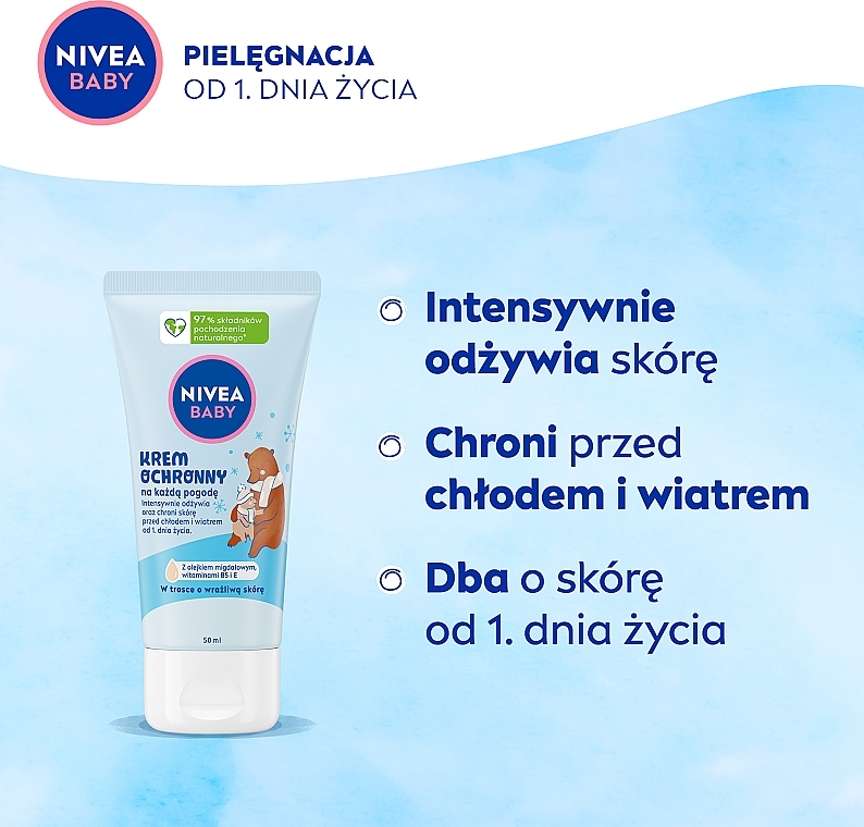 Protective Cream for All Weather Conditions - Nivea Baby — photo N3