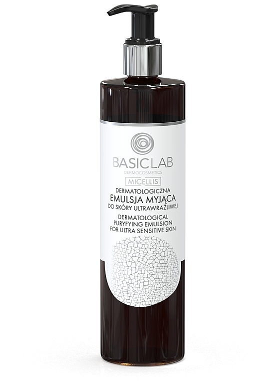 Cleansing Emulsion for Sensitive Skin - BasicLab Dermocosmetics Micellis Dermatological Puryfying Emulsion For Ultra Sensitive Skin — photo N20