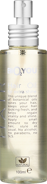 Hair Shine & Growth Oil - Bio2You Shine Hair Oil — photo N1