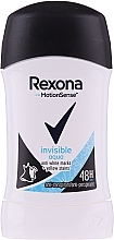 Deodorant-Stick "Water Purity" - Rexona Antiperspirant Stick Invisible Aqua — photo N1
