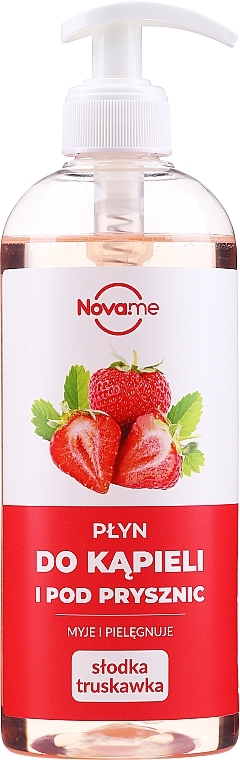 Strawberry Bath & Shower Foam - Novame — photo N6