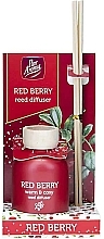 Fragrances, Perfumes, Cosmetics Reed Diffuser 'Red Berries' - Pan Aroma Red Berry Reed Diffuser