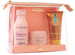 Fragrances, Perfumes, Cosmetics Set - L'Oréal Professionnel Summer Travel Set Vitamino Color (shm/100ml + mask/75ml + h/cr/50ml)