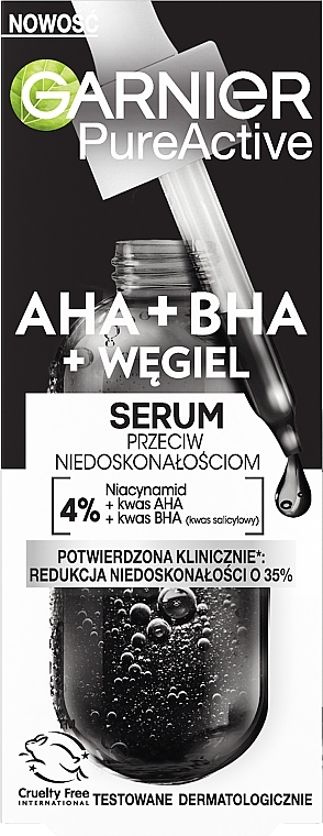 Anti-Blemish Serum with 4% Niacinamide + AHA + BHA - Garnier Pure Active — photo N5