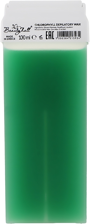 Depilation Wax in Cartridge "Chlorophyll" - Beautyhall Chlorophyll Depilatory Wax — photo N1