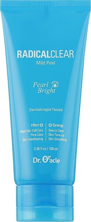 Gommage Gel 'Pearls Radiance' - Dr. Oracle Radical Clear Mild Peel Pearl Bright — photo N1
