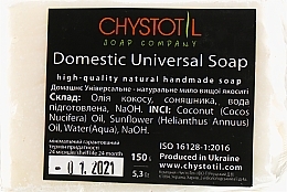 Natural Handmade Soap "Universal" - ChistoTel — photo N18