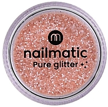 Glitter for Nail Design - Nailmatic Pure Glitter Rose Gold Glitters — photo N1