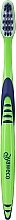 Medium Hard Toothbrush, green-blue - Yaweco Toothbrush Nylon Medium — photo N2