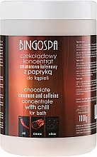 Chocolate Bath Concentrate "Cinnamon & Caffeine" - BingoSpa Chocolate Cinnamon and Coffeine Concentrate For Bath — photo N10