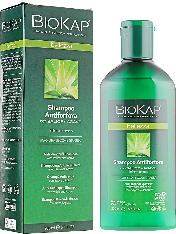 Anti-Dandruff Shampoo - BiosLine BioKap Anti-Dandruff Shampoo — photo N3