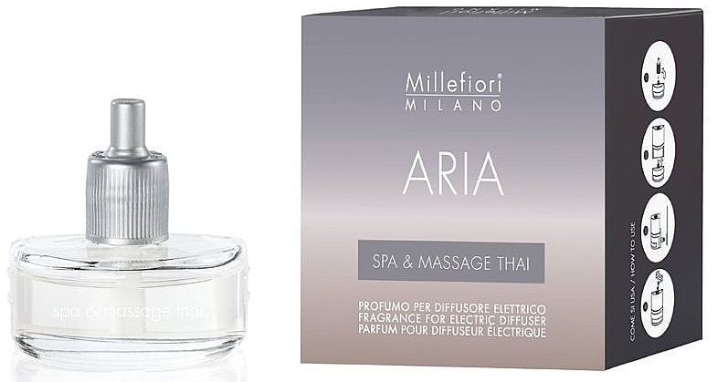 Air Freshener Refill - Millefiori Milano Aria SPA & Massage Thai Refill — photo N1