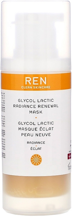 Skin Glowing Mask with Glycol and Lactic Acid - Ren Radiance Glycol Lactic Renewal Mask — photo N6