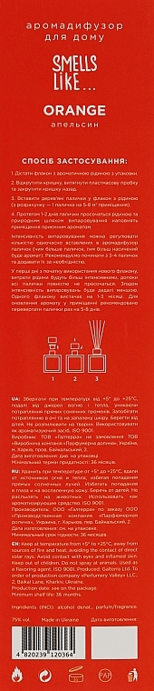 Reed Diffuser "Orange" - Esse Smells Like Orange — photo N10