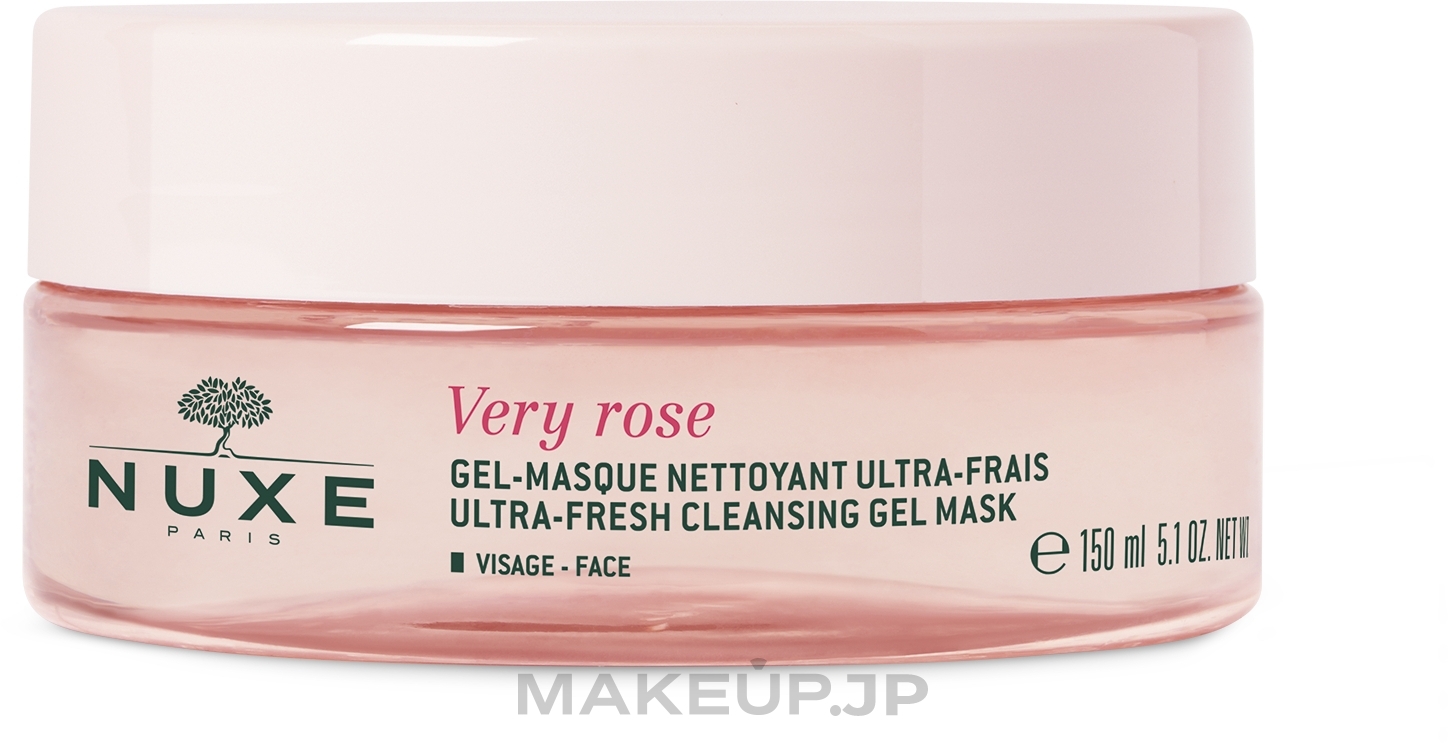 Ultra Fresh Cleansing Gel Mask - Nuxe Very Rose Ultra-Fresh Cleansing Gel Mask — photo 150 ml