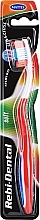 Fragrances, Perfumes, Cosmetics Rebi-Dental Toothbrush M42, soft, red - Mattes