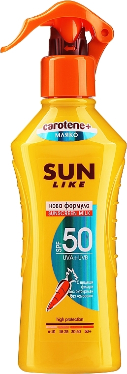 Sunscreen Spray Milk for Body - Sun Like Sunscreen Spray Milk SPF 50 New Formula — photo N4