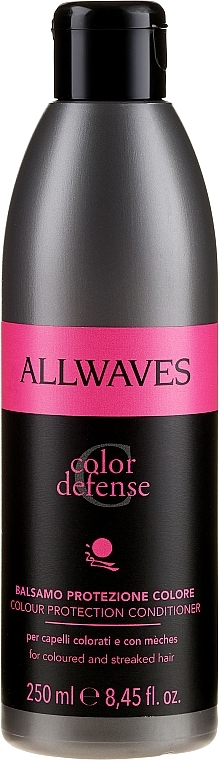 Colored Hair Conditioner - Allwaves Color Defense Colour Protection Conditioner  — photo N4