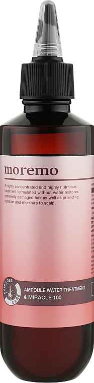 Hair & Scalp Filler Mask - Moremo Ampoule Water Treatment Miracle 100 — photo N13