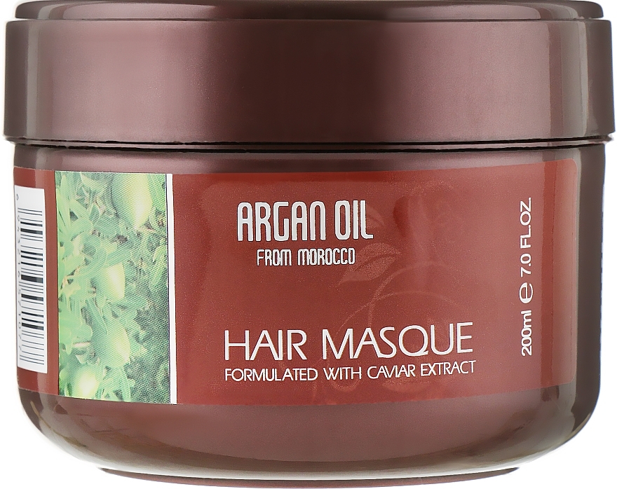 Caviar Extract Hair Mask - Clever Hair Cosmetics Morocco Argan Oil Mask — photo N2