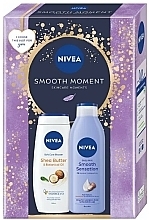 Fragrances, Perfumes, Cosmetics セット - NIVEA Smooth Sensation (b/milk/250ml + sh/gel/250ml)