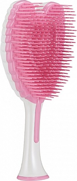 Compact Angel Hair Brush, pink & white - Tangle Angel Cherub 2.0 White — photo N7